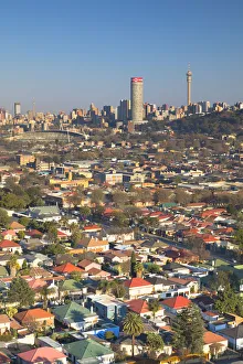 View of skyline, Johannesburg, Gauteng, South Africa