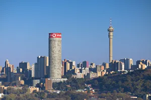View of skyline, Johannesburg, Gauteng, South Africa