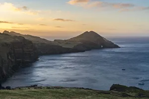 Saint Lawrence Point Prints: View of St Lawrence Point and Furado Point at dawn