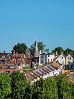 Lewes Prints: View towards St Michael in Lewes Church, Lewes, East Sussex, England, United Kingdom