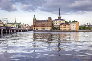 View from Stadthuset on Riddarholmen, Stockholm, Sweden