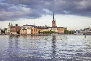 Images Dated 15th July 2021: View from Stadthuset on Riddarholmen, Stockholm, Sweden