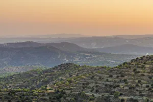 Larnaca Prints: View from Stavrovouni Monastery, Cyprus