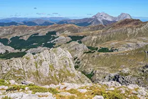 Montenegran Prints: View from Surdup at Komovi mountains, Verusa, Montenegro