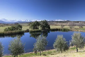 View of Swartberg Mountains, Oudtshoorn, Western Cape, South Africa