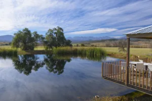 View of Swartberg Mountains from Surval Boutique Olive Estate, Oudtshoorn, Western Cape View of Swartberg Mountains from Surval Boutique Olive Estate, Oudtshoorn, Western Cape