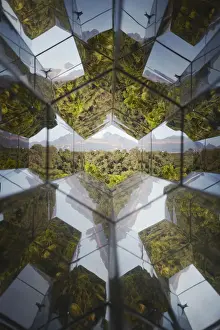 Brumadinho Prints: View though telescope by Olafur Eliasson at Centro de Arte Contemporanea Inhotim