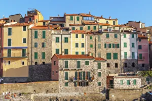 View of Tellaro village, Lerici, La Spezia district, Liguria, Italy View of Tellaro village, Lerici, La Spezia district, Liguria, Italy