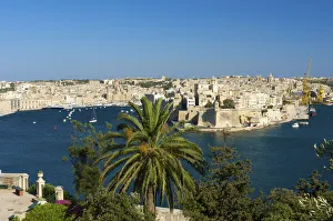 View from Valletta to Vittoriosa, Malta