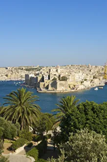 View from Valletta to Vittoriosa, Malta