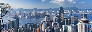 Kowloon Gallery: View of Wan Chai and Kowloon, Hong Kong