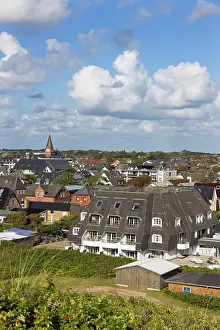 Westerland Prints: View over Westerland, Sylt, Schleswig Holstein, Germany