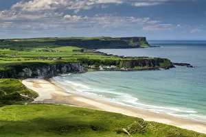 View over White Park Bay, Portbradden, Co. Antrim, Northern Ireland