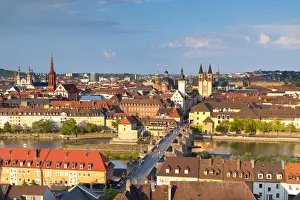 View of Wurzburg, Bavaria, Germany
