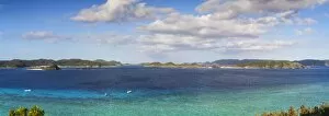 Images Dated 18th October 2013: View of Zamami Island from Aka Island, Kerama Islands, Okinawa, Japan