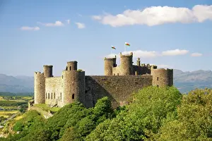 Snowdonia Prints: Views towards Harlech Castle (Castell Harlech)