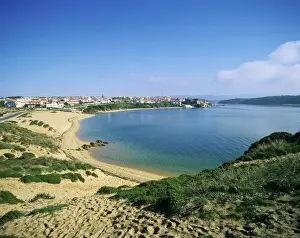 Vila Nova de Milfontes, a famous beach on the Alentejo coastline, Portugal