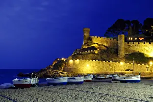 Vila Vella, Tossa de Mar, Costa Brava, Catalonia, Spain