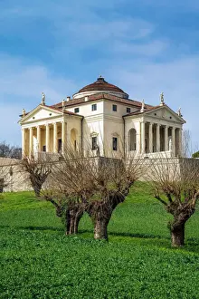 Vicenza Prints: Villa Almerico Capra Valmarana (known also as La Rotonda) designed by Andrea Palladio