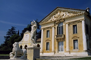 Palladio Prints: Villa Barbaro a fine example of Palladian architecture