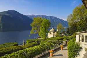 Italianate Prints: Villa Carlotta, Tremezzo, Como lake, Lombardy, Italy