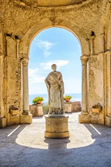 Ravello Prints: Villa Cimbrone, Ravello, Amalfi coast, Salerno, Campania, Italy