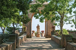 Ravello Prints: Villa Cimbrone, Ravello, Amalfi Coast, Campania, Italy