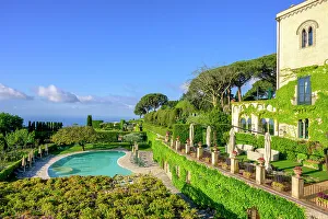 Ravello Prints: Villa Cimbrone Ravello, Amalfi Coast, Campania, Italy