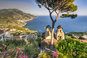 Images Dated 21st September 2020: Villa Rufolo, Ravello, Amalfi coast, Campania, Italy