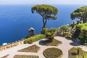 Villa Rufolo, Ravello, Amalfi coast, Salerno, Campania, Italy