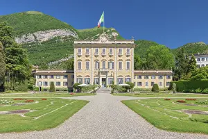 Greenway Del Lago Di Como Prints: Villa Sola Cabiati, Tremezzo, Tremezzina