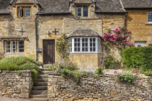 The village of Bourton-on-the-Hill, Cotswolds, Gloucestershire, England