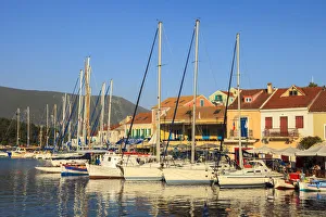 Ioanian Prints: Village Fiscardo, Kefalonia, Ionian Islands, Greece