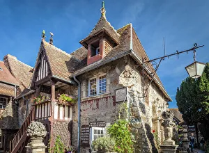 Calvados Gallery: Village Guillaume le Conquerant in Dives-sur-Mer, Calvados, Normandy, France