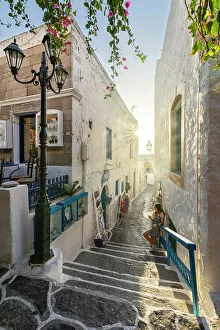 South Aegean Prints: Village of Plaka (Milos Island, Cyclades Islands, Greece)