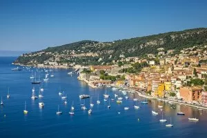 Images Dated 28th June 2015: Villefranche sur Mer, Alpes-Maritimes, Provence-Alpes-Cote D Azur, French Riviera, France
