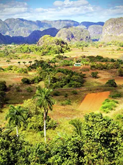 Vinales Prints: Vinales, Valley of Vinales, Pinar del Rio, Cuba