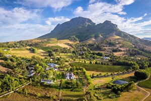 Vineyards of Stellenbosch & Simonsberg Mountain, Western Cape, South Africa