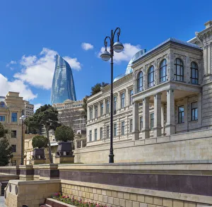 Vintage building, Baku, Azerbaijan