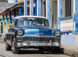 Automobile Gallery: Vintage car on the street of Baracoa, Guantanamo Province, Cuba