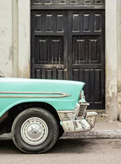 Camaguey Gallery: Vintage Car on the street of Camaguey, Camaguey Province, Cuba