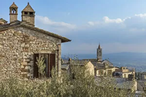 Images Dated 7th September 2018: Vintage house, Assisi, Perugia, Umbria, Italy