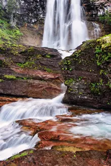 Montana Prints: Virginia Falls, Gracler National Park, Montana, USA