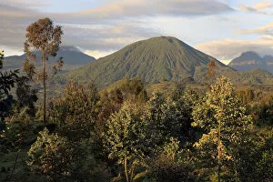 Virunga Mountains, Volcano, Rwanda