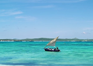 Coast Line Gallery: Visitors to Suarez Island swim in the crystal-clear