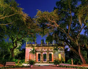 Historic Landmark Prints: Vizacaya Museum and Garden, Coral Gables, Miami, Florida, USA