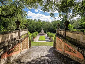 Coral Prints: Vizcaya Museum and Garden, Coral Gables, Florida, USA