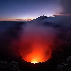 Nicaragua Prints: Volcan Masaya, Parque Nacional Volcan Masaya, Meseta Central, Nicaragua