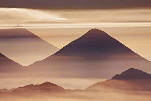 Guatemala Gallery: volcano Atitlan - Guatemala, Quezaltenango, Santa Maria
