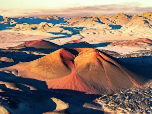 Crater Prints: Volcano, El Penon, Catamarca, Puna, Argentina